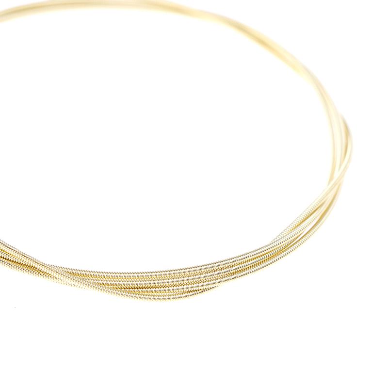 1 Set 6 Pcs Practice Nickel Plated Steel Guitar String For Acoustic Guitar