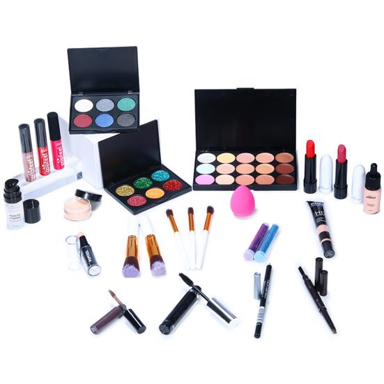 Popfeel 25 шт./компл. профессиональный комбинированный универсальный косметический набор