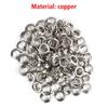 3  Installation Tools Air Eyelet Corns Tarpaulin Ring Buckle 100pcs 10MM Metal Buckles 1 Sets with Box Copper Eyelet