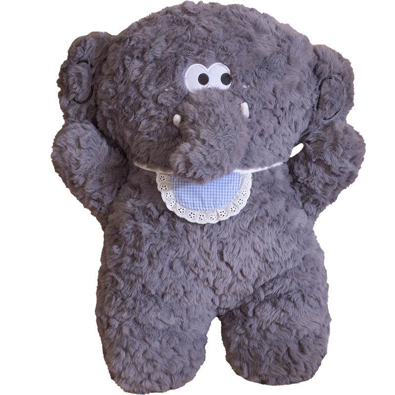 Cartoon Pink Pig Gray Elephant Doll White Rabbit Brown Bear Plush Toy Doll Sleeping Pillow Sofa Pillow Living Room Ornaments