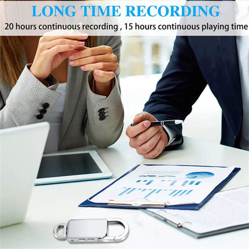 Тип брелка S20+ Диктофон HD с шумоподавлением Голосовая активация Запись аудио Звук