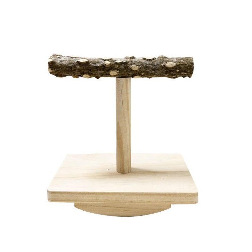 Тренировочная жердочка для птиц из натурального дерева, развивающая игрушка-головоломка для птиц в виде попугая, деревянная платформа для жердочки для попугая, игровая площадка для птиц, жердочка для птиц.