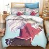 3D Print Anime Kawaii Girls Nao Tomori Bedding Set Double Twin King Duvet Cover Comforter Pillowcase Boys Girls Adults Bedroom