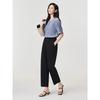 Jiu Zi Anna Kou 2025 Women's Tapered Cropped Pants