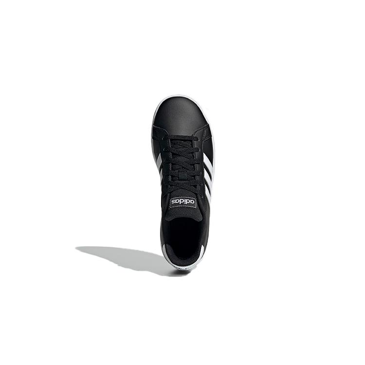Adidas Neo GRAND COURT K Abrasion Resistant Abrasion Resistant Low top Skateboard Shoes Black Kids' EF0102