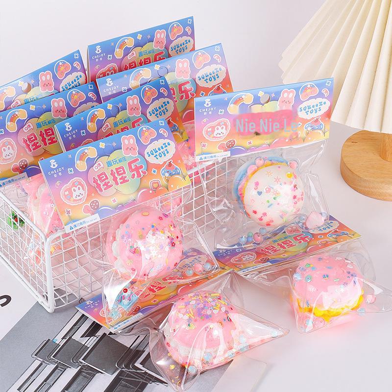 Креативная игрушка для снятия стресса «щипание» — популярный подарок для детей, текстура, похожая на еду, для развлечения