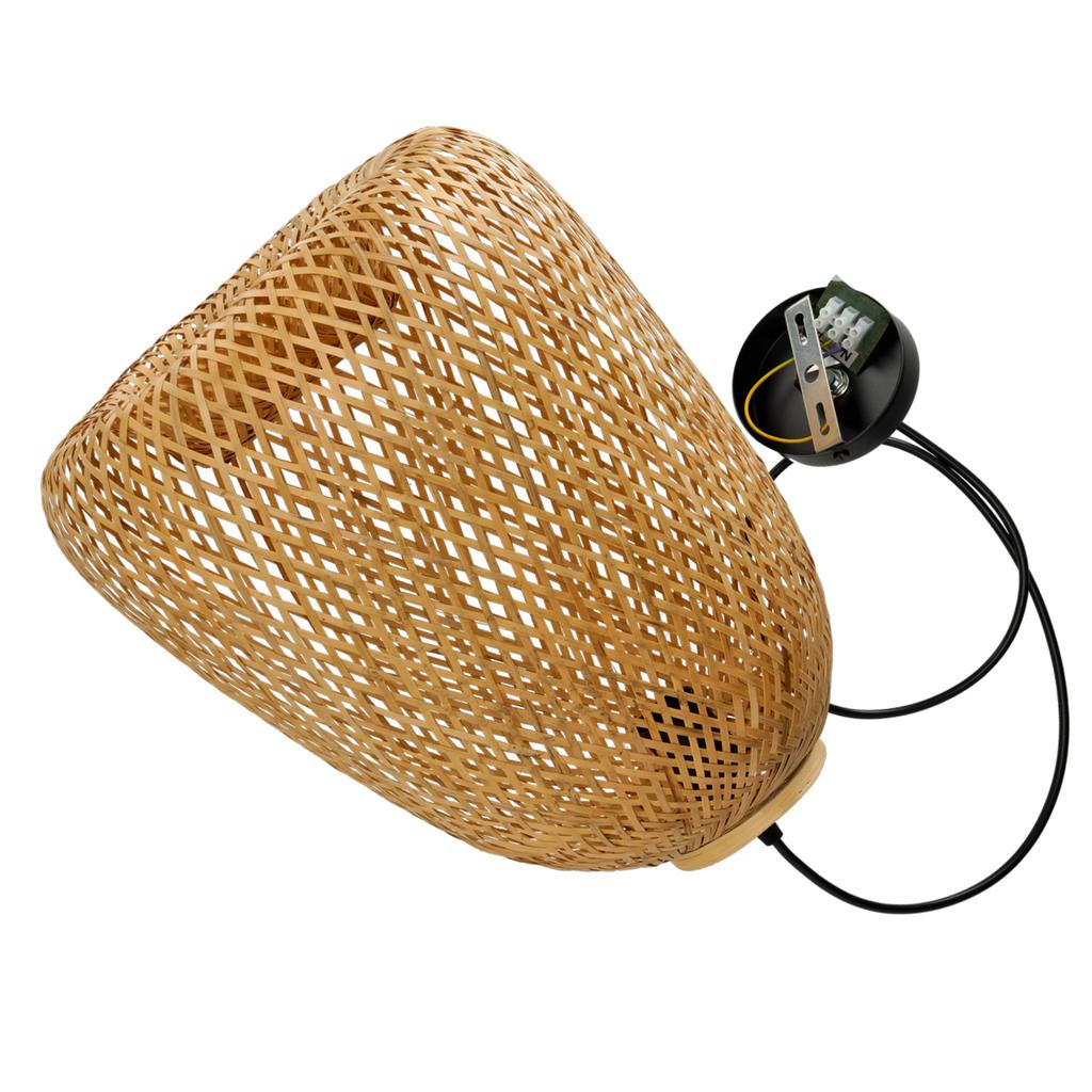 Boho bamboo hanging lamp 30cm 1xE27