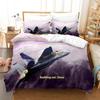 Game Ace Combat Bedding Set Single Twin Full Queen King Size Bed Set Adult Kid Bedroom Duvetcover Sets Camas Dormitorio