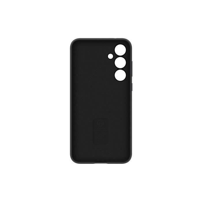 Coque et étui téléphone mobile Samsung Coque Silicone pour Galaxy A55 5G Noir