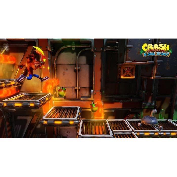 Крэш Бандикут N. Игра Sane Trilogy Switch