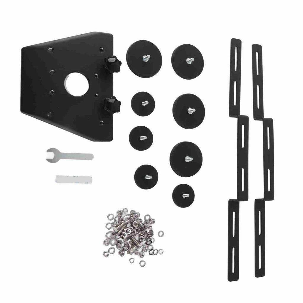 Mounting Kit for Gen 3 Standard Dish Internet Kit 8 Bases 170lbs Suction Power Alloy Steel Car and B