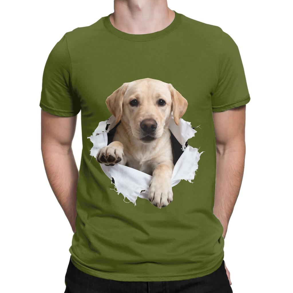 fawn Lab fetch Novelty 100 Cotton TShirt Labrador Retriever Tees Tops For Unisex