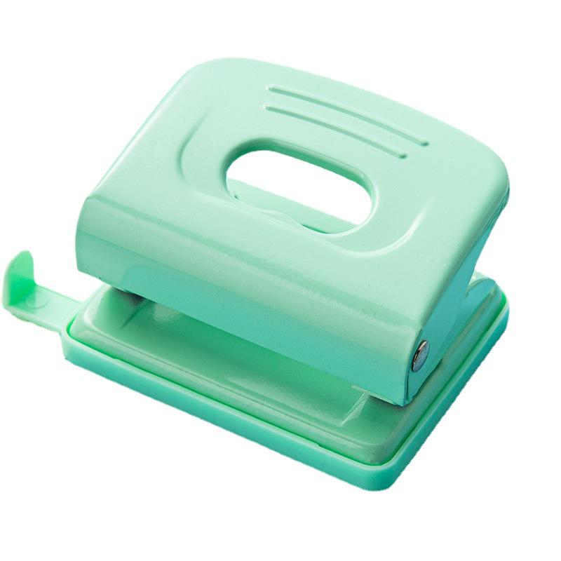 Дырокол Macaron Color с двумя отверстиями для плотных листов бумаги