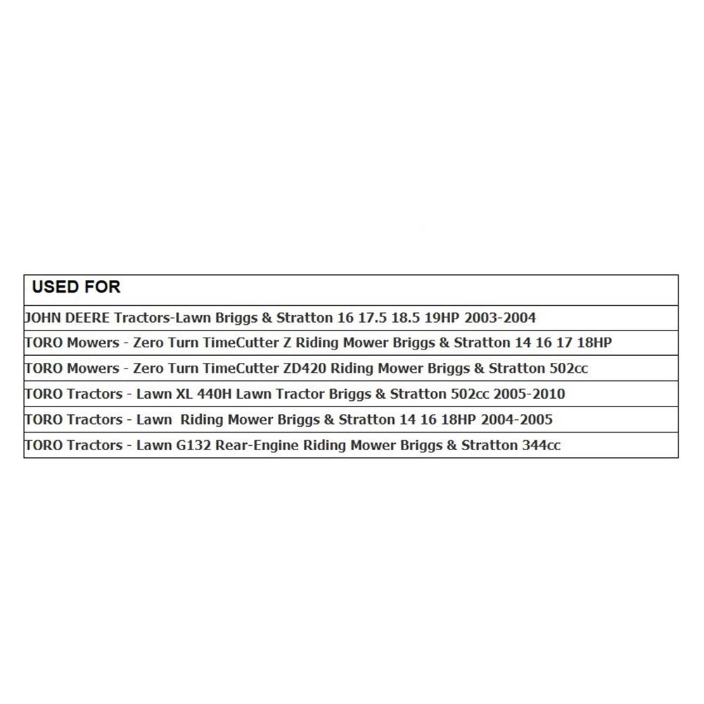 Copper Mower Motor 14 Teeth Mower Motor Accessories Compatible For Briggs & Stratton 14.5 16 16.5 17 17.5 18 18.5
