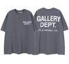 Foreign trade American retro summer round neck short-sleeved t-shirt boys ins trendy high street loose couple half-sleeved women