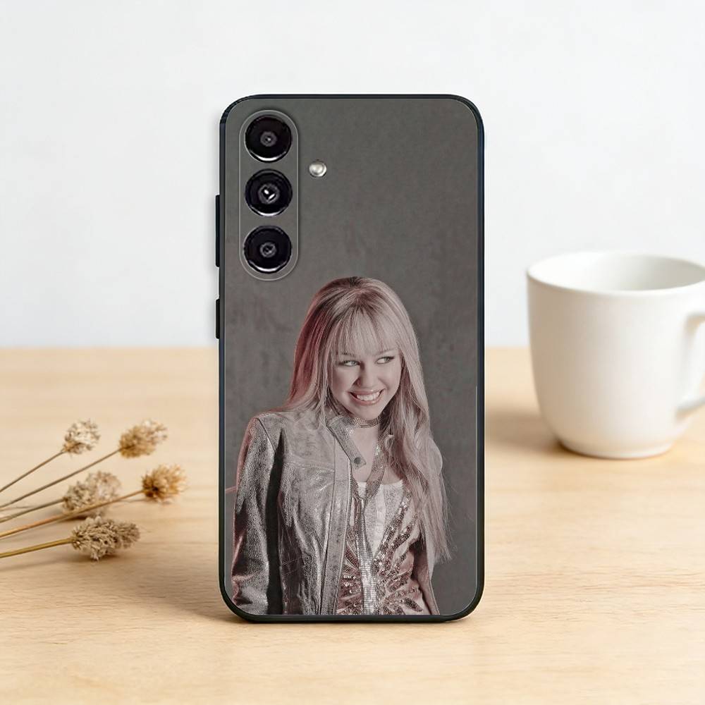 Hannah M-Montana     Phone Case For Samsung Galaxy A20,21s,22,31,32,52,53,72,73,80,91 Soft Black Shell