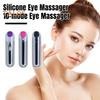 Электрический массажер для глаз, 10 режимов, регулируемый, USB-перезаряжаемый, водонепроницаемый, портативный, мини-вибрационный, многофункциональный, тихий, массажер для глаз и тела