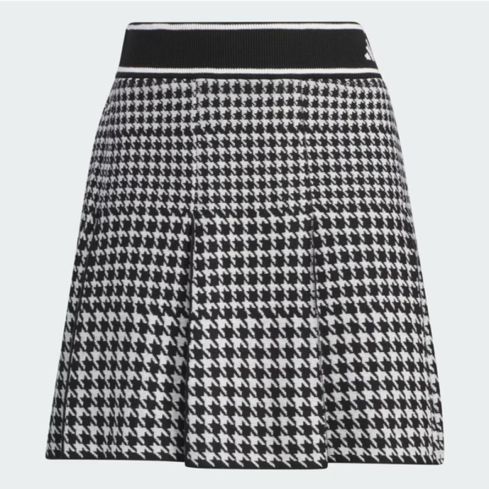 Adidas Golf 24 YearS Fw Women S Prime Knit Pleated Skirt Im7260 Black