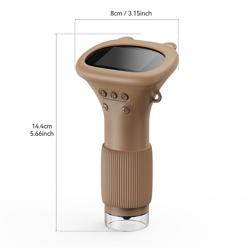 Children's Handheld Microscope for Outdoor Exploration - Portable Science Education Toy & Electronic Magnifier
