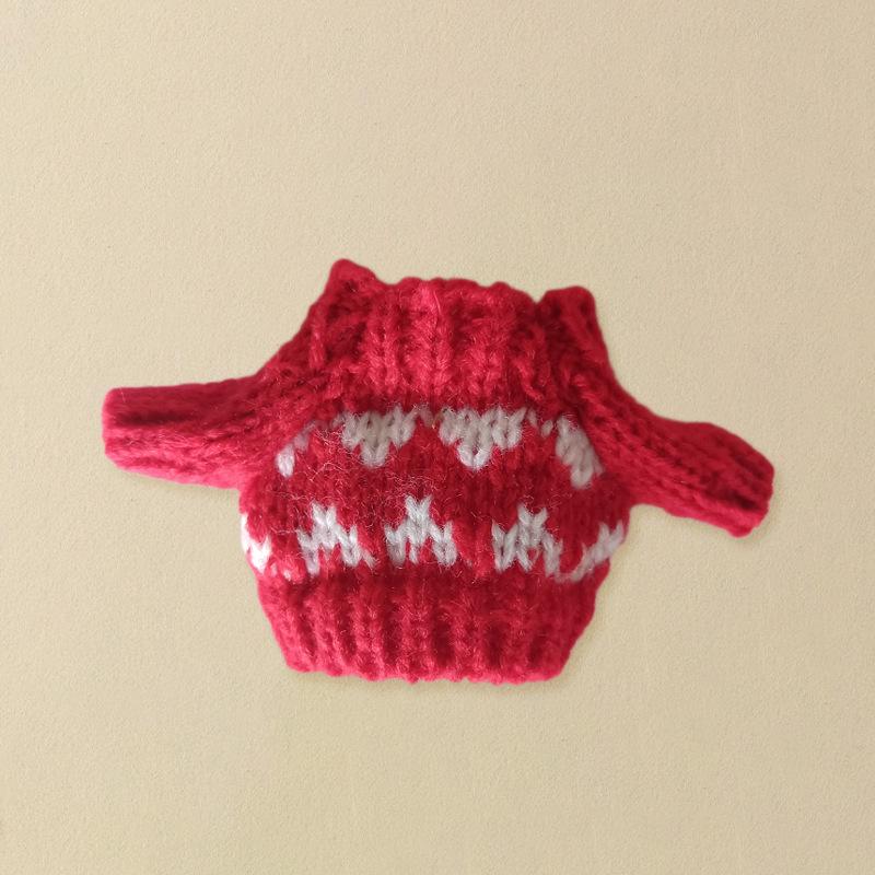 10 см Вест-хайленд-терьер Кукла-младенец Хлопковый Сменный Свитер