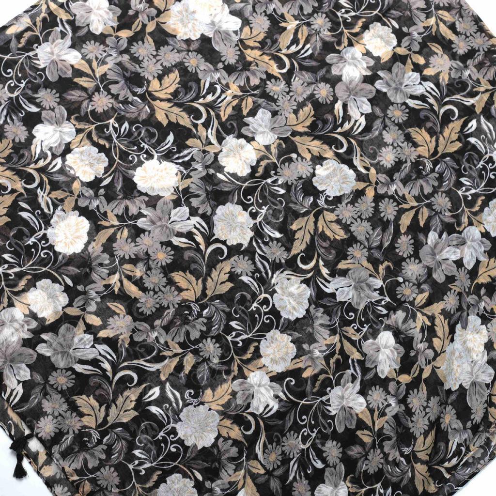 2024 Весна и Осень Зима Новый Хлопок И Конопля Длинный Тонкий Шарф Путешествия Универсальный Солнцезащитный Теплый Шаль Для Женщин