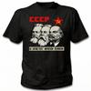 УнисексS Ретро Советский СССР Футболка Ленин Маркс Энгельс Портрет с Красной Звездой Кириллический Текст Винтажная Советский Союз Графическая Футболка Унисекс