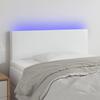 VidaXL LED Headboard Bedroom Furniture Single Bed Accessory Headboard Interior White 3121411