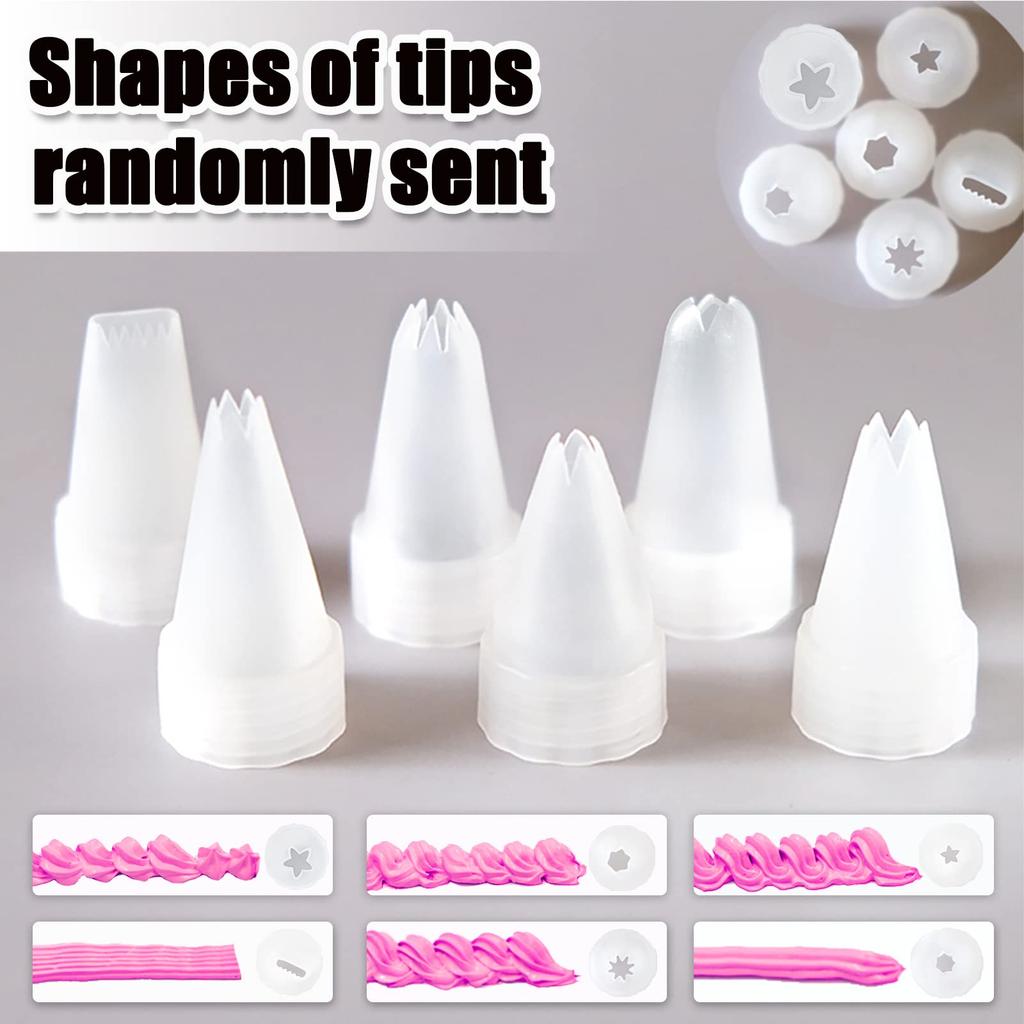 FUNSHOWCASE Deco Whip Set, DIY Parts, Deco Cream, Oshikatsu, Handmade Materials, 36-Piece Kit, Creamy Whip