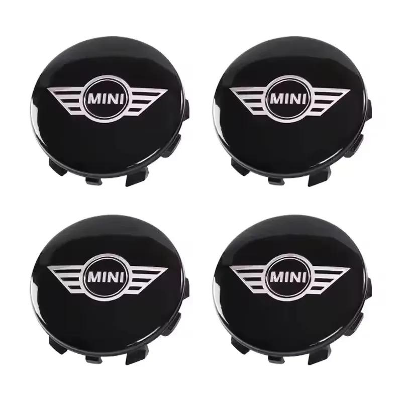 4 шт. 54 мм 56 мм Для Mini Cooper One S JCW R53 R55 R56 R57 R60 F55 F56 Наклейка-значок-эмблема на центральный колпачок колеса автомобиля