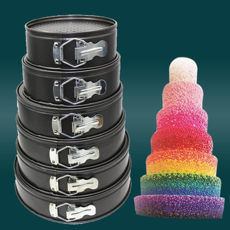 Круглая форма для выпечки из углеродистой стали с антипригарным покрытием и подвижным дном