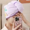 Cute Polyester Hair Towel Wrap For Kids,Hair Drying Towels Rapid Dry Hair Turban Funny Twist Hair Towel For Women Girls Kids