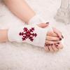 Soft Knitted Gloves Keep Warm Mittens Fashion Half Finger Gloves  Men Women