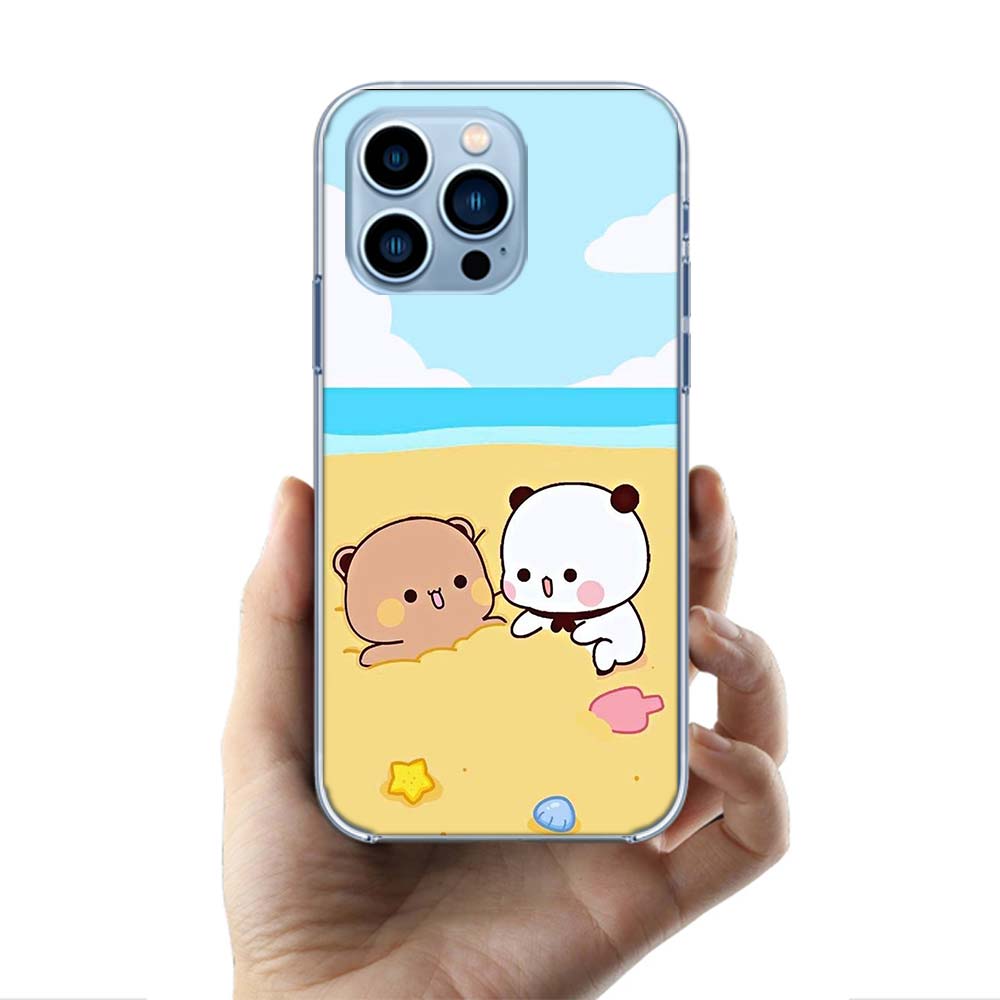 Милые Чехлы BuBu DuDu Чехол для Телефона Для Iphone 17E 16E 17 Air 16 Pro Max 15 Pro 14 Plus 11 13 12 Mini Чехлы Совместимые с Su