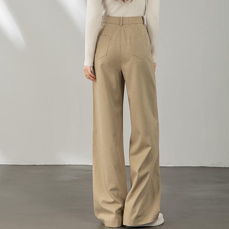 Women's High-Waisted Wide-Leg Casual Pants