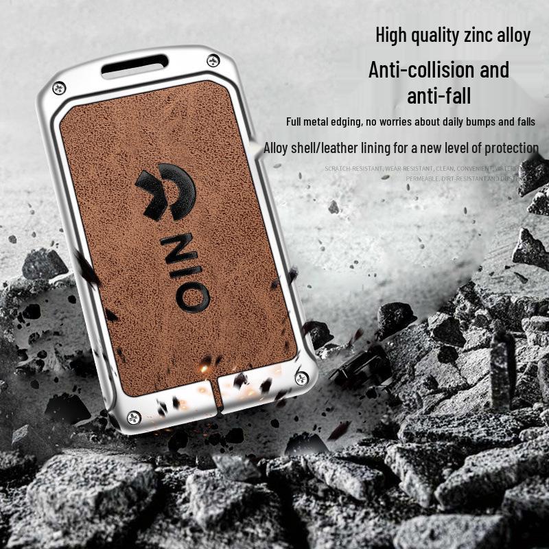 NIO EC6/ES6/ES8 Car Key Metal Shell & Buckle