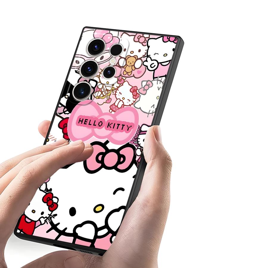 Cartoon Hello K-Kittys Case for Samsung Galaxy S26 S25 S21 FE S20 Ultra S24 Plus Note 20 8 9 10 S10 S9 S23 Funda Phone Cover