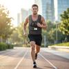 Weight Vest 10 KG Adjustable Training Vest with Removable Weights Black