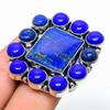 Лазурит Ручной работы Серебро 925 пробы Ювелирное кольцо Размер 10 y8k85