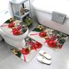 home bathroom floor mats Christmas decorations Bath Foot mat modern bathroom accessories rug Toilet mat Bathtub anti-slip carpet