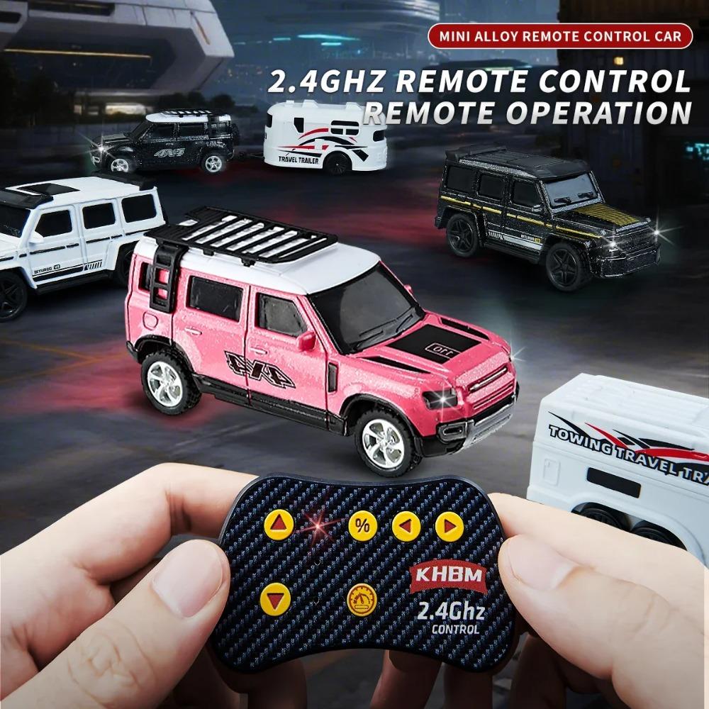 2026 RC Car MINI Alloy 1/64 Upgraded Remote Control Car Convenient to Carry 60 Minutes of Work Time Children's Gifts Toys