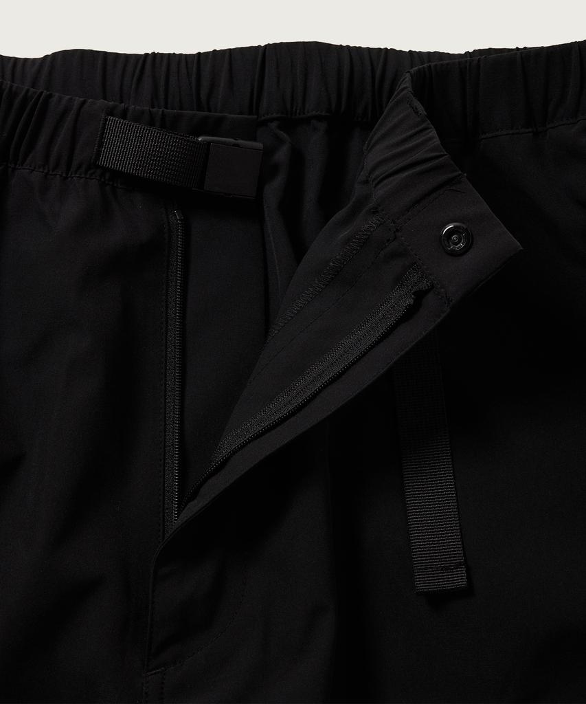 CHAMPION [Black Edition] Lightweight Belted Pants Off Black