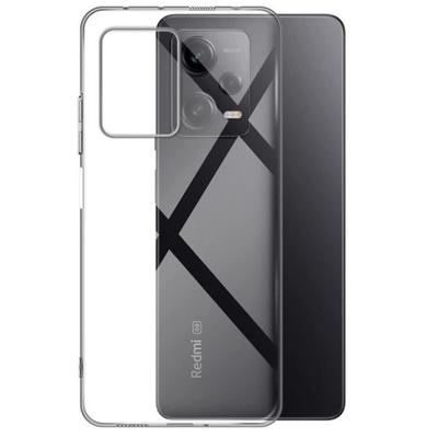 Чехол для Xiaomi Redmi Note 12 PRO 5G - Прозрачный силиконовый гель ТПУ Мягкая Ультратонкая защита Phonillico®
