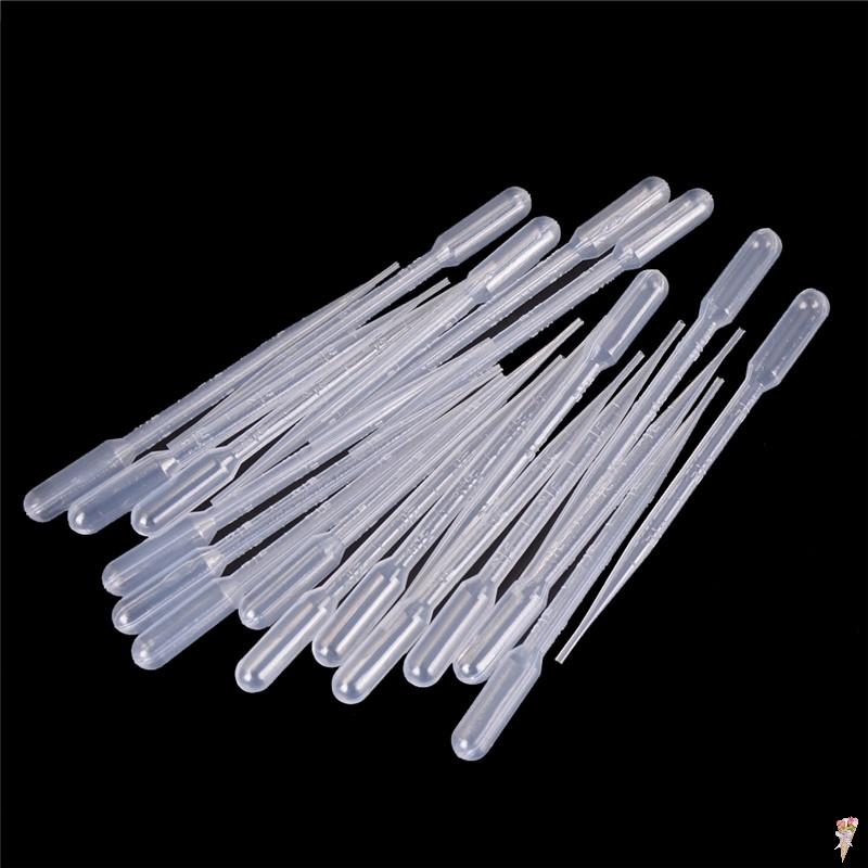 4/20pcs Disposable Plastic Squeeze Transfer Pipettes Dropper For Silicone Mold UV Epoxy Resin Jewelry Making 3ML