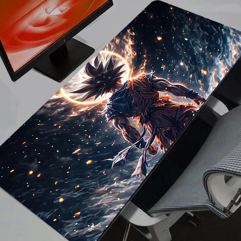 DBZ Dragon Ball Z Mouse Pad Gamers Decoracion Gamer Desk Mat Mousepad XXL Gaming Accessories Varmilo Rug Keyboard Carpet