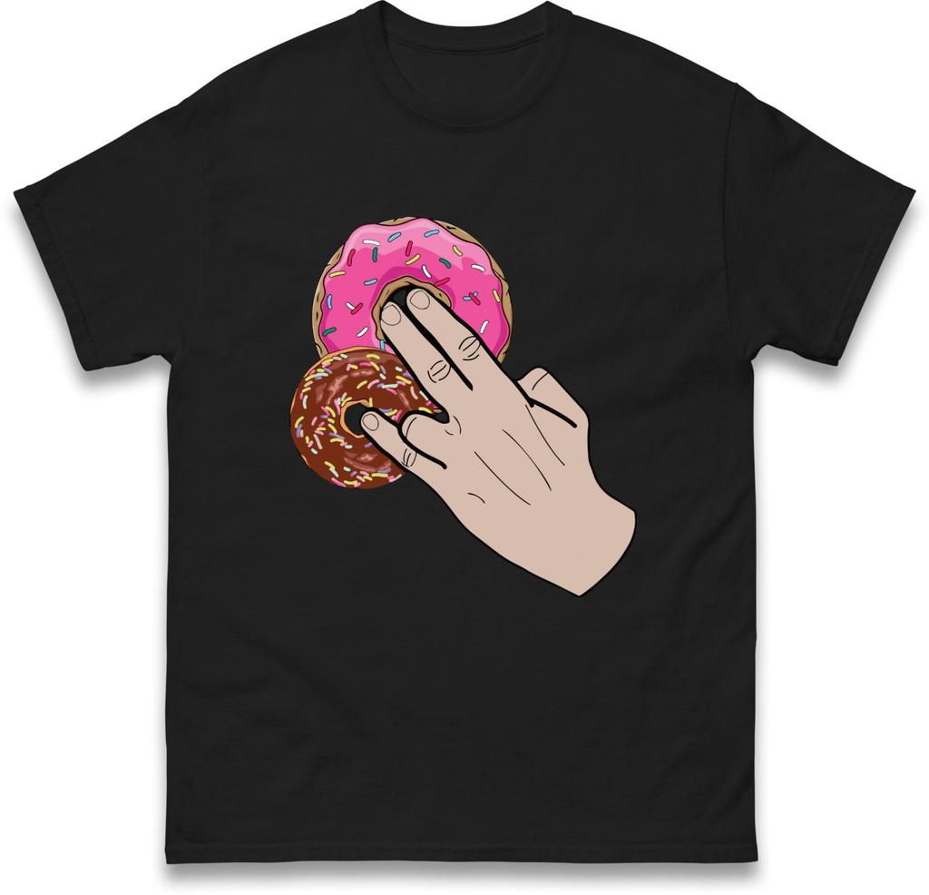Dirty donut funny joke tee top, comic donut t shirt