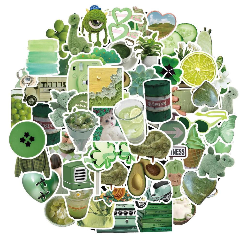 50-500 листов: Уникальные корейско-американские INS свежие декоративные наклейки для блокнотов для проектов «сделай сам»