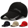 Men's Extended Brim Baseball Cap - Spring & Autumn Korean Style Outdoor Sun Protection Hat for Fishing & Travel