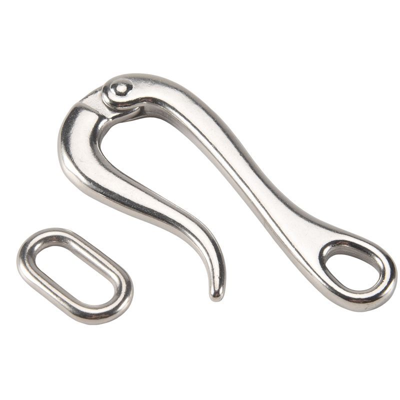 SXR-100Mm Pelican Hook & Eye With Quick Release Link Stainless Steel 316 Marine Boat Hardware