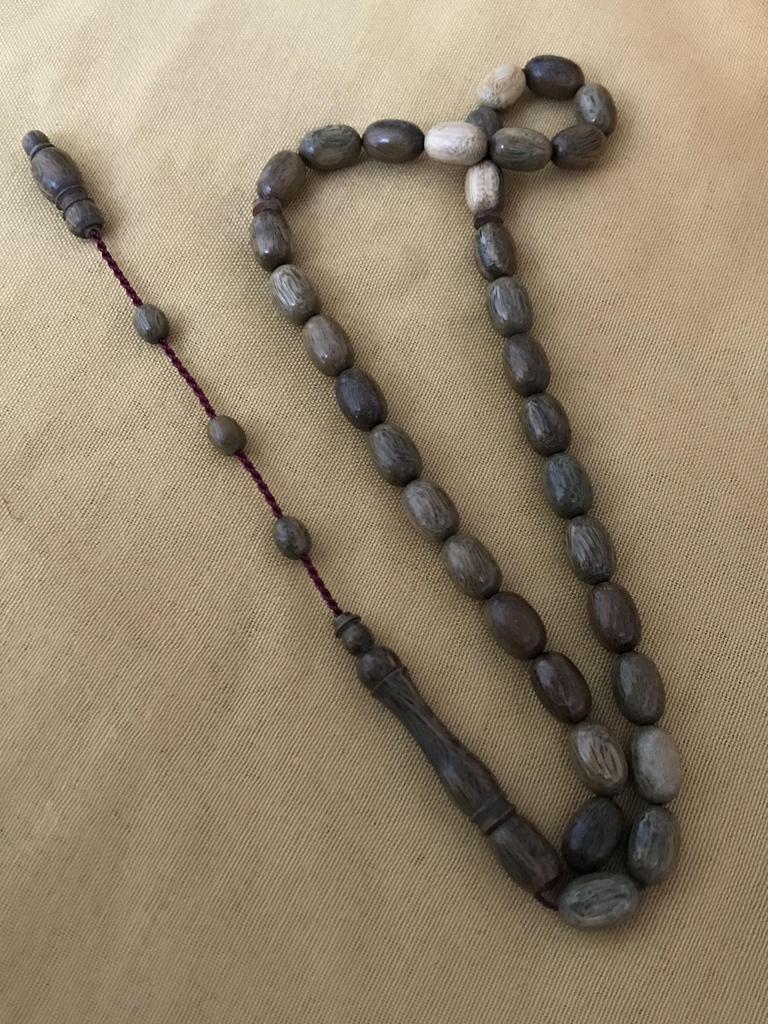 Розарий из розового дерева, систематические четки, 33 четки из бисера, исламские четки, мусульманский подарок, мисбаха, ювелирный аксессуар, подарок на день рождения для мужчин 2022