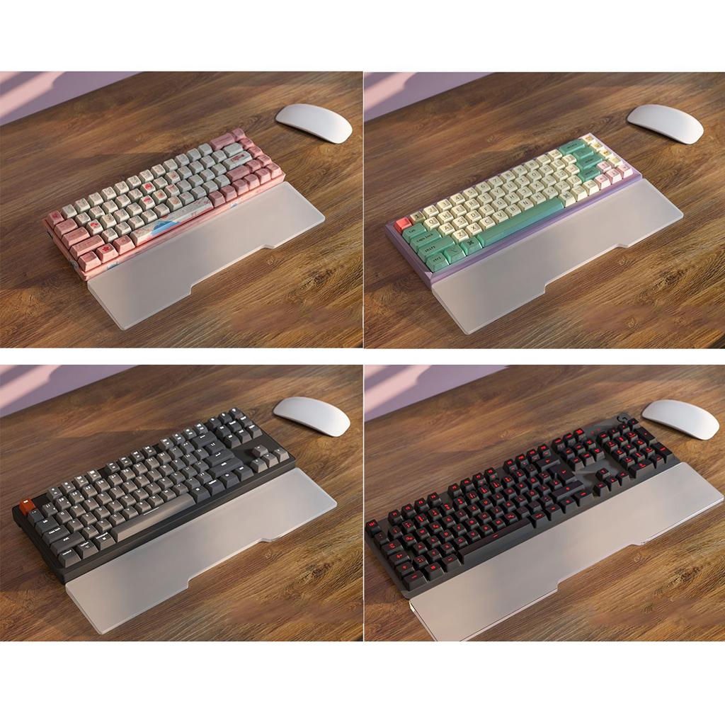 Эргономичная матовая U-образная акриловая подставка под запястье клавиатуры Поддержка запястья для комфортной работы на компьютере и игр